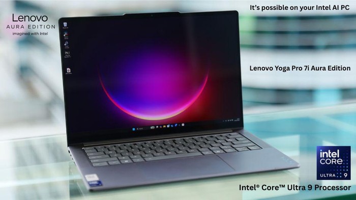 Review Lenovo Yoga Pro 7i Aura Edition: Laptop Premium dengan Layar OLED Tajam dan Performa Super Kencang